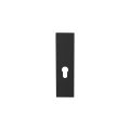 GPF Bouwbeslag ZwartWit GPF1215.61L/R PC55 kortschild gatdeel rechthoekig 169x46x8,5 mm zonder krukgat PC55 links-rechtsdraaiend zwart GPF1215610232