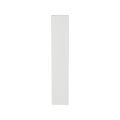 GPF Bouwbeslag ZwartWit GPF1225.62L/R blind langschild gatdeel rechthoekig 218x40x8.5 mm geheel blind links-rechtsdraaiend wit GPF1225620200