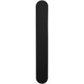 GPF Bouwbeslag ZwartWit GPF1270.61L/R blind langschild gatdeel XL afgerond 282x40x8,5 mm geheel blind links-rechtsdraaiend zwart GPF1270610200