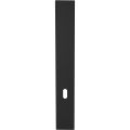 GPF Bouwbeslag ZwartWit GPF1275.61L/R BB72 langschild gatdeel XL rechthoekig 282x40x8,5 mm zonder krukgat BB72 links-rechtsdraaiend zwart GPF1275610211