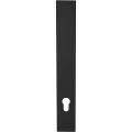 GPF Bouwbeslag ZwartWit GPF1275.61L/R PC92 langschild gatdeel XL rechthoekig 282x40x8,5 mm zonder krukgat PC92 links-rechtsdraaiend zwart GPF1275610262