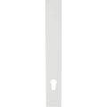 GPF Bouwbeslag ZwartWit GPF1275.62L/R PC92 langschild gatdeel XL rechthoekig 282x40x8,5 mm zonder krukgat PC92 links-rechtsdraaiend wit GPF1275620262