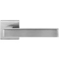 GPF Bouwbeslag RVS GPF1302.02R Zaki+ deurkruk gatdeel op vierkant rozet RVS 50x50x8 mm rechtswijzend RVS geborsteld GPF1302090300-02