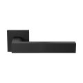 GPF Bouwbeslag ZwartWit GPF1304.61-02 Tapu deurkruk op vierkant zwart 50x8 mm zwart GPF1304610100-02