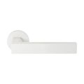 GPF Bouwbeslag ZwartWit GPF1304.62-00 Tapu deurkruk op rond rozet 50x8 mm wit GPF1304620100-00