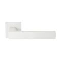 GPF Bouwbeslag ZwartWit GPF1304.62-02 Tapu deurkruk op vierkant rozet 50x8 mm wit GPF1304620100-02