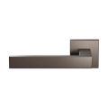 GPF Bouwbeslag Anastasius GPF1308.A1-02L Zika deurkruk op vierkant rozet 50x50x8 mm linkswijzend Dark blend GPF1308A10200-02