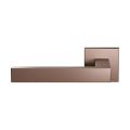 GPF Bouwbeslag Anastasius GPF1308.A2-02L Zika deurkruk op vierkant rozet 50x50x8 mm linkswijzend Bronze blend GPF1308A20200-02