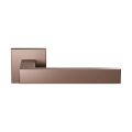 GPF Bouwbeslag Anastasius GPF1308.A2-02R Zika deurkruk op vierkant rozet 50x50x8 mm Bronze blend GPF1308A20300-02