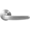 GPF Bouwbeslag RVS GPF1310.09-00 Taka deurkruk op rond rozet RVS 50x8 mm RVS geborsteld GPF1310090100-00