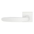 GPF Bouwbeslag ZwartWit GPF1310.61-02L Taka deurkruk gatdeel op vierkant rozet wit 50x8 mm linkswijzend wit GPF1310620200-02