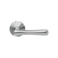 GPF Bouwbeslag RVS Pake deurkruk op rond rozet 50x6 mm RVS geborsteld RVS geborsteld GPF1312090100-05