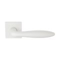 GPF Bouwbeslag ZwartWit GPF1314.62-02 Rangi deurkruk op vierkant rozet 50x8 mm wit GPF1314620100-02