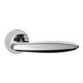 GPF Bouwbeslag RVS GPF1315.49-00 Pepe deurkruk op rond rozet RVS 50x8 mm RVS gepolijst GPF1315490100-00