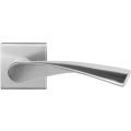 GPF Bouwbeslag RVS GPF1340.02R Kino deurkruk gatdeel op vierkant rozet 50x50x8 mm rechtswijzend RVS geborsteld GPF1340090300-02