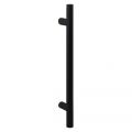 GPF Bouwbeslag ZwartWit GPF8664.61 deurgreep GPF16 25x450/350 mm zwart met enkel- en dubbelzijdige bevestiging GPF866461716