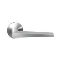 GPF Bouwbeslag RVS GPF2060.09-00 Piko deurkruk op rond rozet 50x8 mm RVS geborsteld GPF2060090100-00
