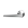GPF Bouwbeslag RVS GPF2060.09-00L/R GPF2060-00L/R Piko deurkruk gatdeel op rond rozet 50x8 mm links-rechtswijzend GPF2060090200-00
