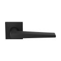 GPF Bouwbeslag ZwartWit GPF2060.61.02 Piko deurkruk op vierkant rozet zwart 50x8 mm zwart GPF2060610100-02