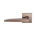GPF Bouwbeslag Anastasius GPF2060.A2-02L Piko deurkruk gatdeel op vierkant rozet 50x8 mm linkswijzend Bronze blend GPF2060A20200-02