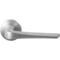 GPF Bouwbeslag RVS GPF2065.09-00 Tiki deurkruk op rond rozet RVS 50x8 mm RVS geborsteld GPF2065090100-00