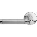 GPF Bouwbeslag RVS GPF2075.00L/R Moko Duo deurkruk gatdeel op rond rozet 50x8 mm links-rechtswijzend RVS gepolijst GPF207549-090200-00