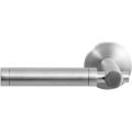 GPF Bouwbeslag RVS GPF2077.09-00L/R Moko deurkruk gatdeel op rond rozet RVS 50x8 mm links-rechtswijzend RVS geborsteld GPF2077090200-00