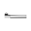 GPF Bouwbeslag RVS GPF2080 Kuri Duo deurkruk RVS gepolijst-RVS geborsteld GPF208001100