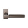 GPF Bouwbeslag Anastasius GPF2080.A1-01 Kuri deurkruk op rechthoekig rozet 70x32 mm Dark blend GPF2080A10100-01