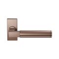 GPF Bouwbeslag Anastasius GPF2080.A2-01 Kuri deurkruk op rechthoekig rozet 70x32 mm Bronze blend GPF2080A20100-01