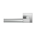 GPF Bouwbeslag RVS GPF2082.02L Kuri deurkruk gatdeel op vierkant rozet 50x50x8 mm linkswijzend RVS geborsteld GPF2082090200-02