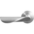 GPF Bouwbeslag RVS GPF3022.00L Moana deurkruk gatdeel op rond rozet 50x8 mm linkswijzend RVS geborsteld GPF3022090200-00