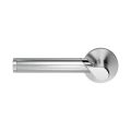 GPF Bouwbeslag RVS GPF3025.00L Horo duo deurkruk gatdeel op rond rozet 50x8 mm linkswijzend RVS geborsteld GPF302509-490200-00
