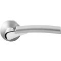 GPF Bouwbeslag RVS GPF3030.00R Hine deurkruk gatdeel op rond rozet 50x8 mm rechtswijzend RVS geborsteld GPF303009-490300-00