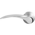 GPF Bouwbeslag RVS GPF3037.00L Kai duo deurkruk gatdeel op rond rozet 50x8 mm linkswijzend RVS geborsteld GPF303709-490200-00
