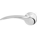 GPF Bouwbeslag RVS GPF3037.00L Kai duo deurkruk gatdeel op rond rozet 50x8 mm linkswijzend RVS gepolijst GPF303749-090200-00