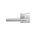GPF Bouwbeslag RVS GPF3041.02L Hipi Deux deurkruk gatdeel op vierkant rozet 50x50x8 mm linkswijzend RVS geborsteld GPF3041090200-02