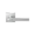 GPF Bouwbeslag RVS GPF3041.02R Hipi Deux deurkruk gatdeel op vierkant rozet 50x50x8 mm rechtswijzend RVS geborsteld GPF3041090300-02