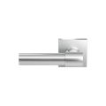 GPF Bouwbeslag RVS GPF3042.02L Hipi Deux+ deurkruk gatdeel op vierkant rozet 50x50x8 mm linkswijzend RVS geborsteld GPF3042090200-02