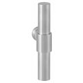 GPF Bouwbeslag RVS GPF3046L/R Hipi Deux kruiskruk gatdeel 103 mm links-rechtswijzend RVS geborsteld GPF304601200
