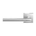 GPF Bouwbeslag RVS GPF3051.02L Hipi Deux deurkruk gatdeel op vierkant rozet 50x50x8 mm linkswijzend RVS geborsteld GPF3051090200-02