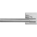 GPF Bouwbeslag RVS 3051.09-02L Hipi Deux deurkruk gatdeel op vierkante rozet 50x50x8 mm linkswijzend RVS mat geborsteld GPF3051090200-02