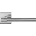 GPF Bouwbeslag RVS 3051.09-02R Hipi Deux deurkruk gatdeel op vierkante rozet 50x50x8 mm rechtswijzend RVS mat geborsteld GPF3051090300-02