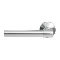 GPF Bouwbeslag RVS GPF3052.09-00L/R Hipi Deux+ deurkruk gatdeel op rond rozet RVS 50x8 mm links-rechtswijzend RVS geborsteld GPF3052090200-00