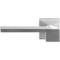 GPF Bouwbeslag RVS GPF3110.02L Rapa deurkruk gatdeel op vierkant rozet 50x50x8 mm linkswijzend RVS geborsteld GPF3110090200-02