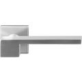 GPF Bouwbeslag RVS GPF3110.02R Rapa deurkruk gatdeel op vierkant rozet 50x50x8 mm rechtswijzend RVS geborsteld GPF3110090300-02