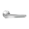 GPF Bouwbeslag RVS GPF3112.09-00R Rua deurkruk gatdeel op rond rozet 50x8 mm rechtswijzend RVS geborsteld GPF3112090300-00