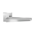 GPF Bouwbeslag RVS GPF3112.09-02 GPF3112.02 Rua deurkruk op vierkant rozet 50x8 mm RVS geborsteld GPF3112090100-02