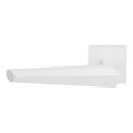 GPF Bouwbeslag ZwartWit GPF3112.62-02L Rua deurkruk gatdeel op vierkant rozet 50x8 mm linkswijzend wit GPF3112620200-02