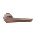 GPF Bouwbeslag Anastasius GPF3112.A2-00R Rua deurkruk gatdeel op rond rozet 50x8 mm rechtswijzend Bronze blend GPF3112A20300-00